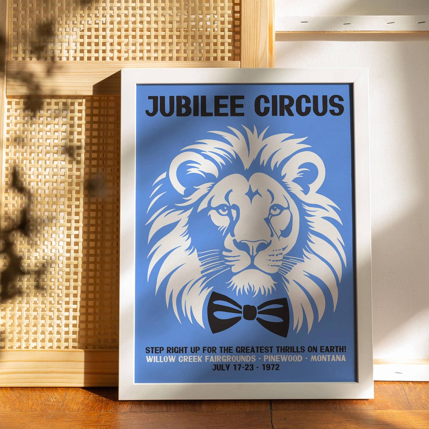 Jubilee Circus Retro 1972 Poster - HypeSheriff