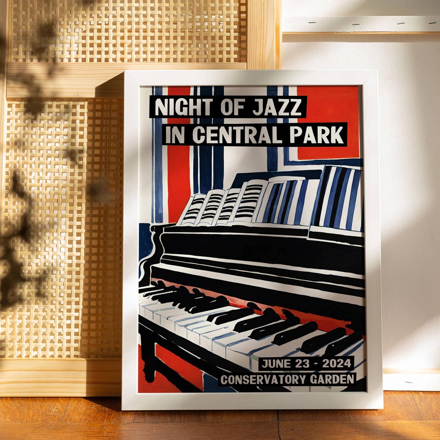 Night of Jazz Central Park 2024 Poster