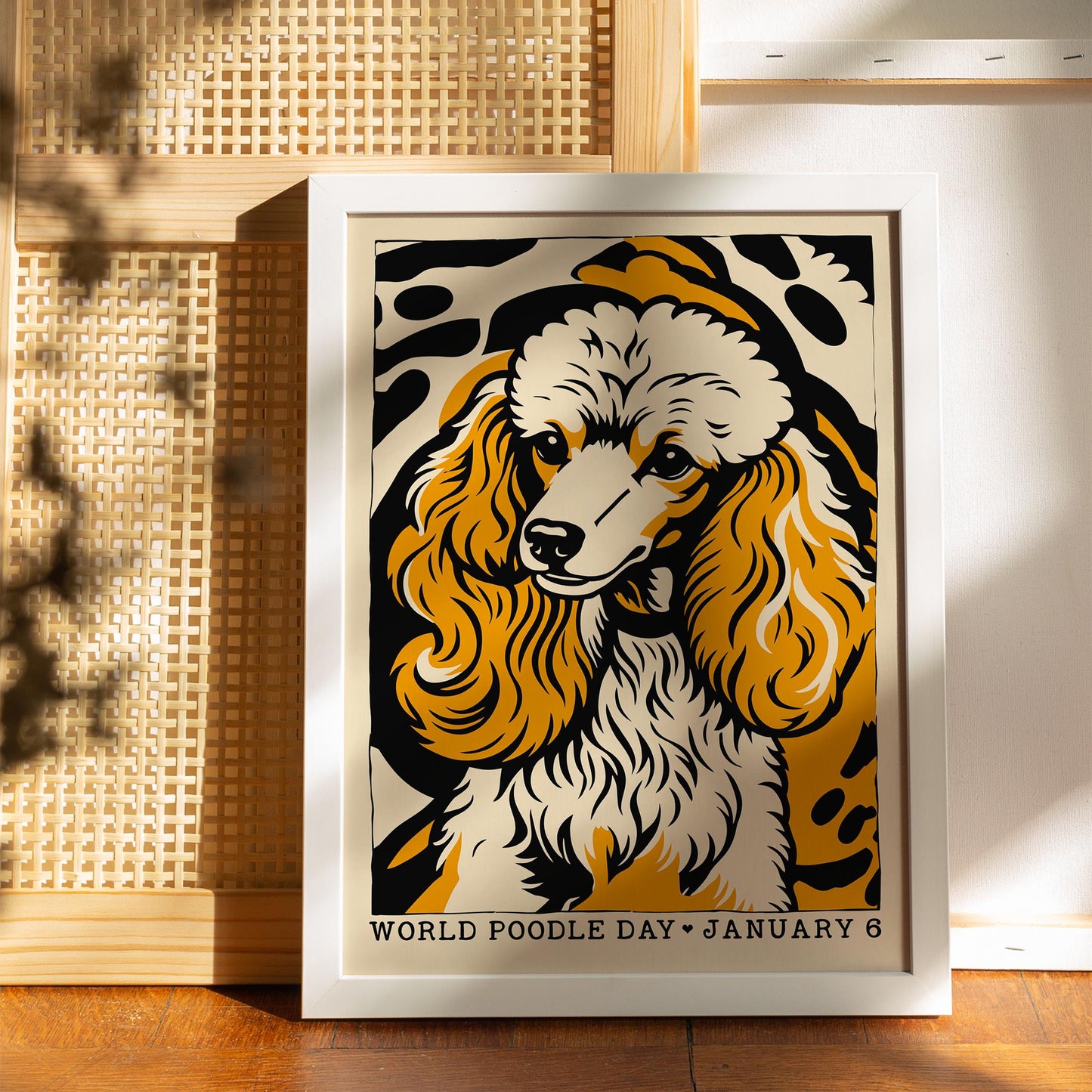 World Poodle Day Poster Print