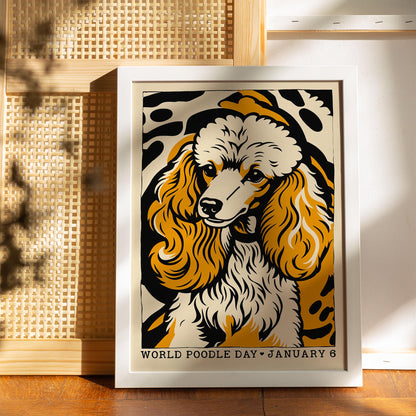 World Poodle Day Poster Print