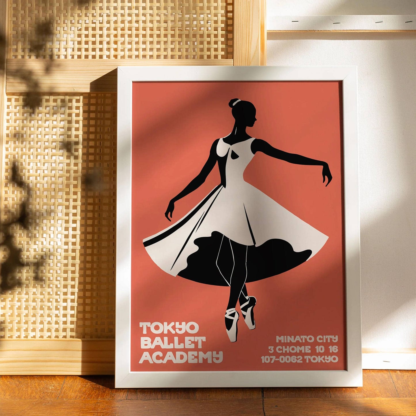 Tokyo Ballet Academy Ballerina Wall Art