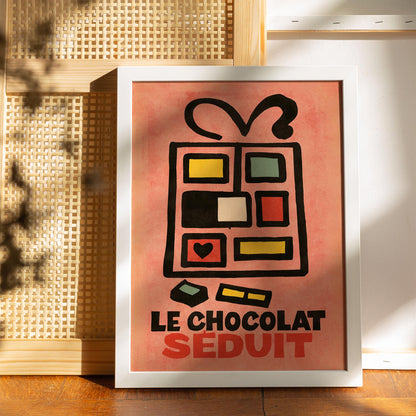 French Chocolate Poster Print