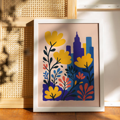 City Bloom Poster Print