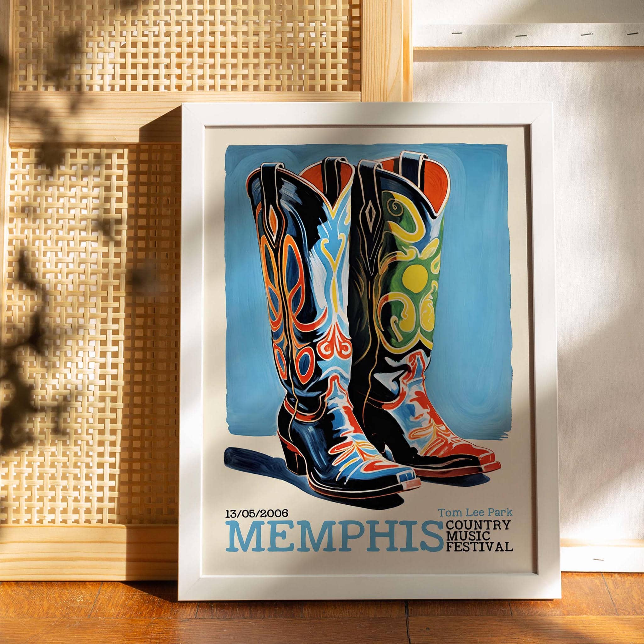 Country Music Vibes – Wall Art Print – HypeSheriff