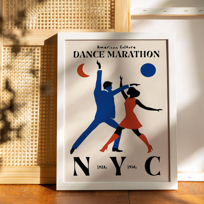 American Cultural Dance Marathon Poster