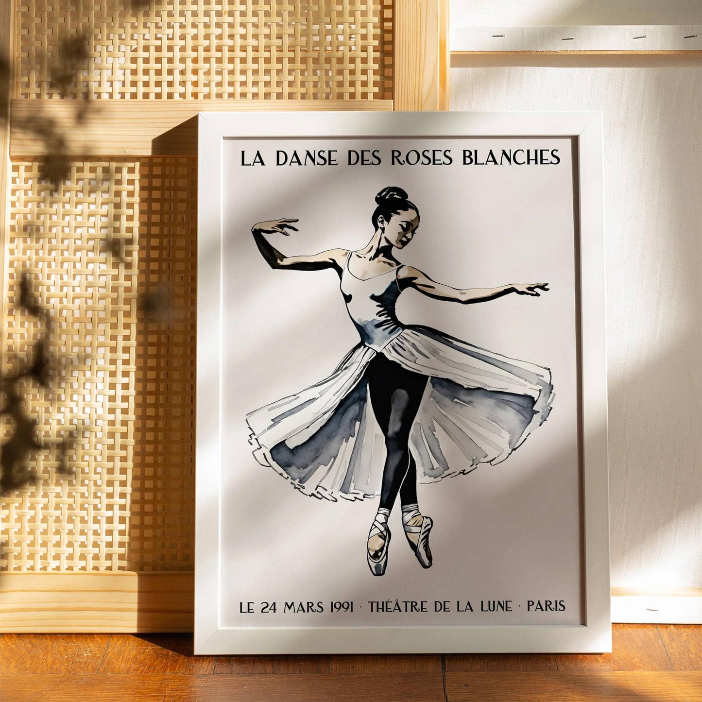 French Ballet Vintage Art Print