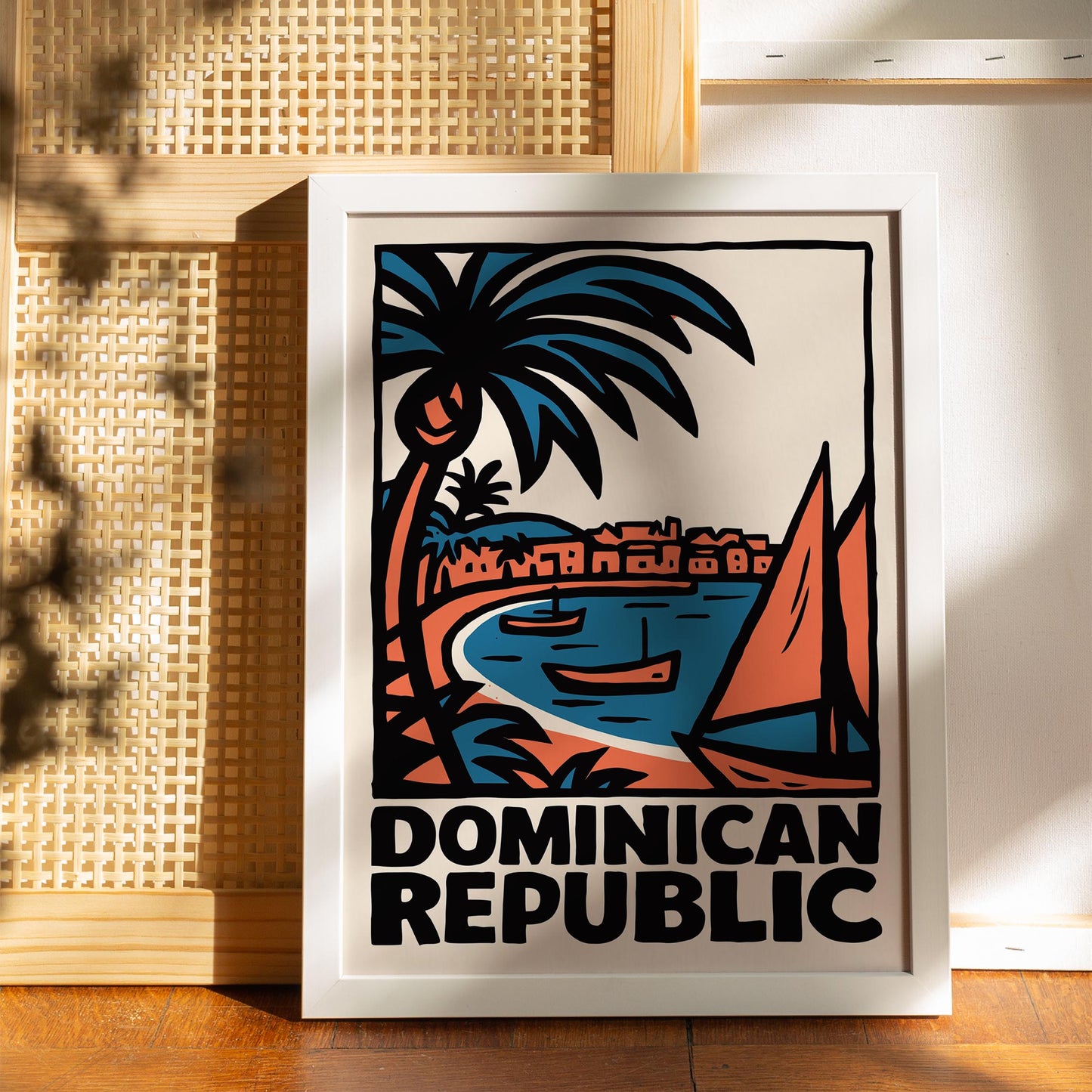 Dominican Republic Travel Poster