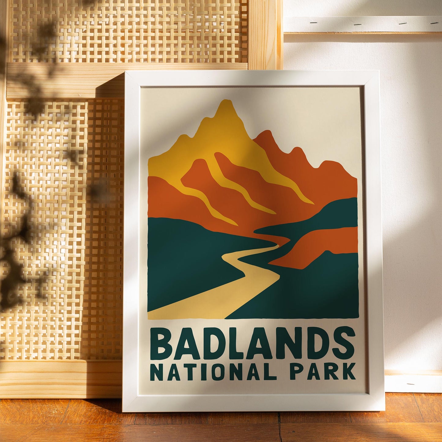 Badlands National Park Poster Print