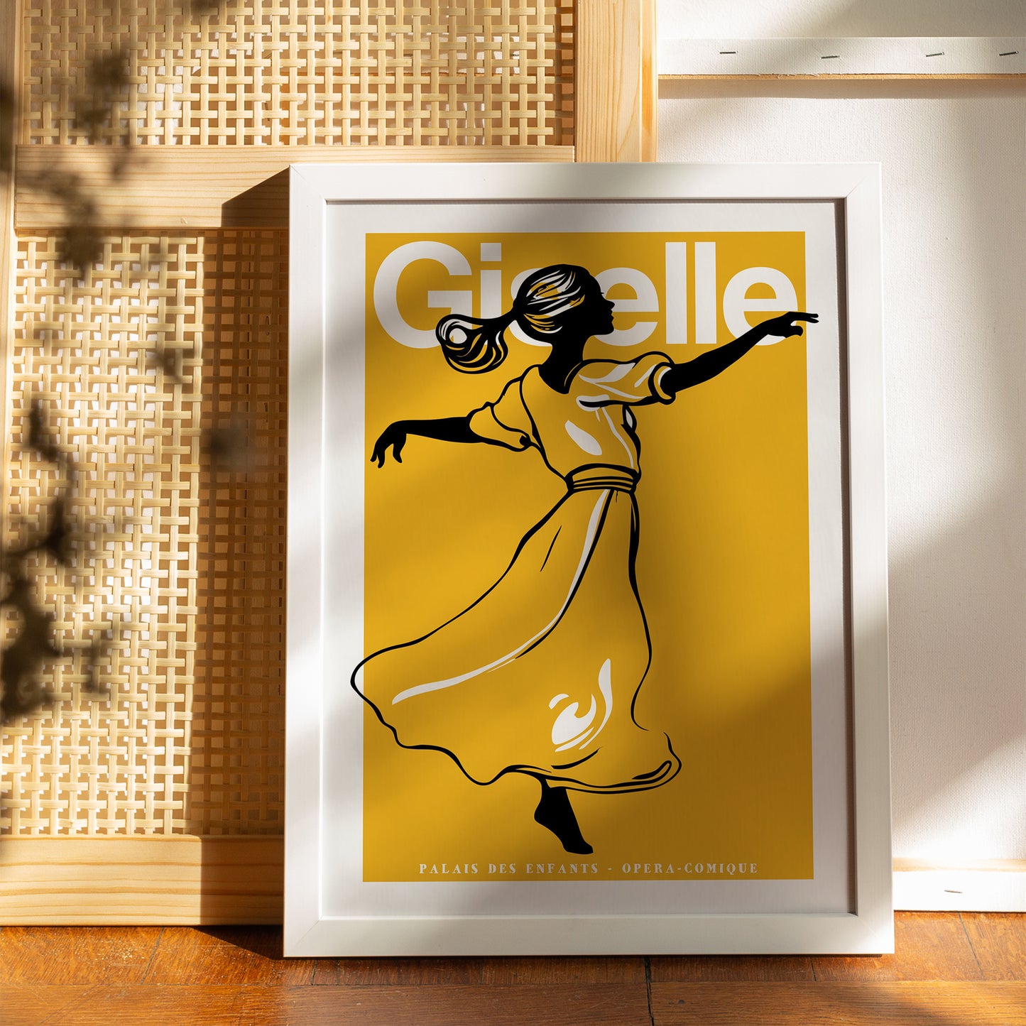 Giselle Retro Ballerina Prints