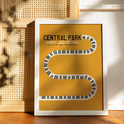 Central Park Summer Jazz Festival 2003 Poster