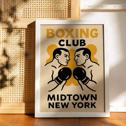 Boxing Club NYC Poster