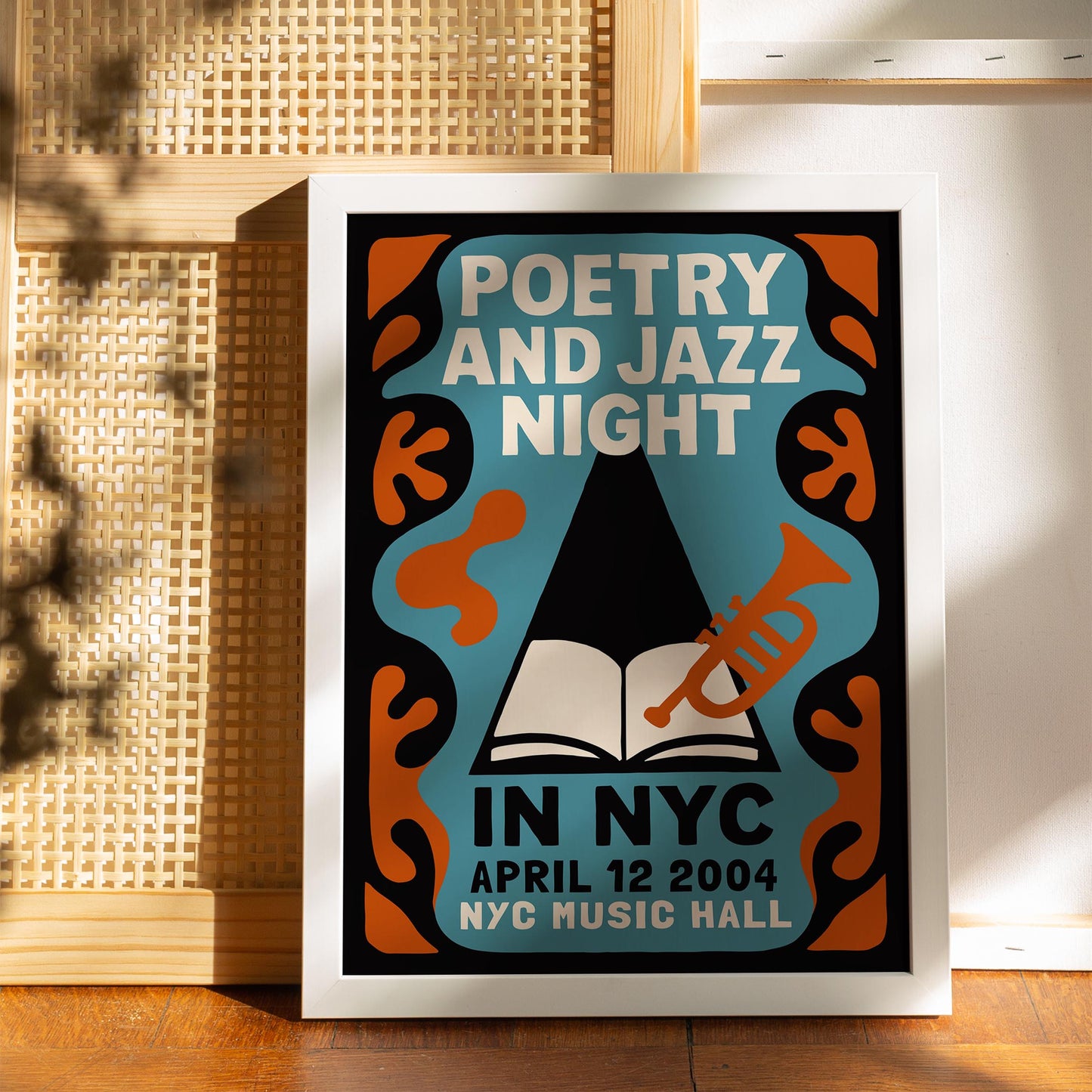 Poetry Jazz Event Poster