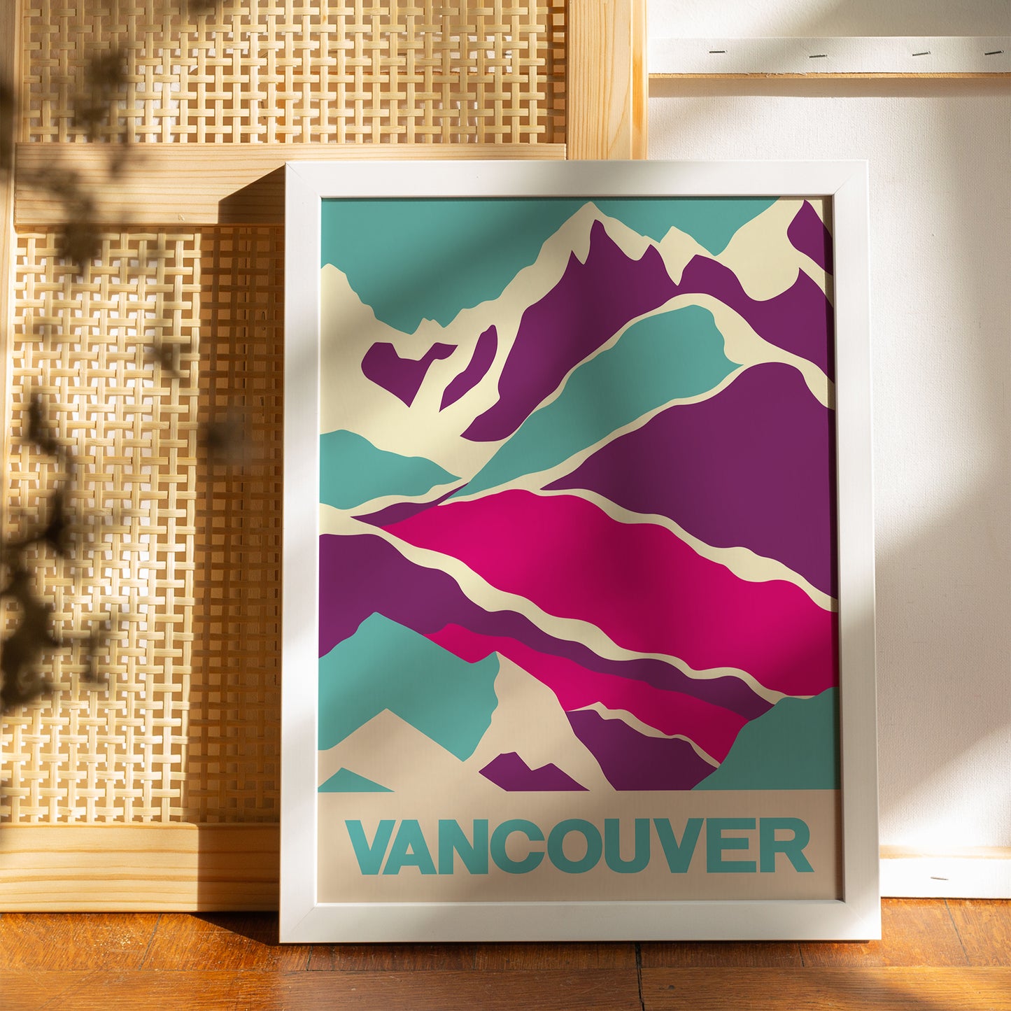 Vancouver - Mountains Poster