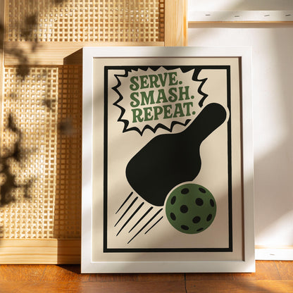 Pickleball Motivation Poster