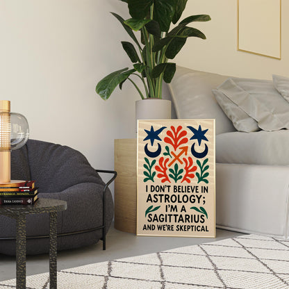 Sagittarius Quote Poster Print