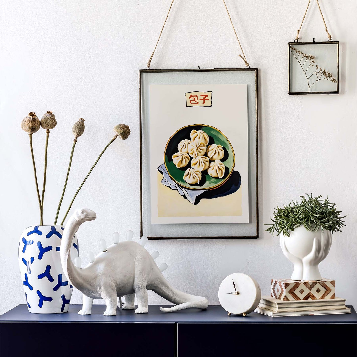 Chinese Steamed Dumplings Wall Art