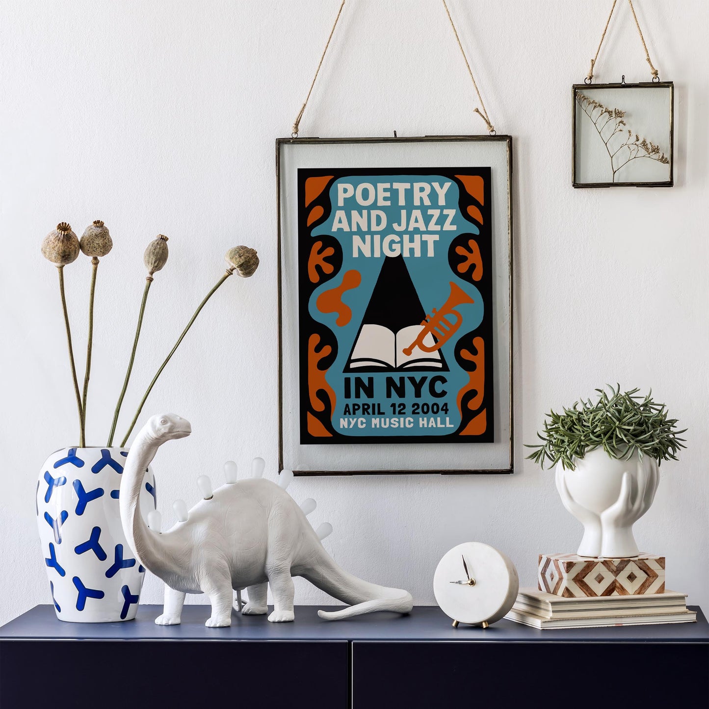 Poetry Jazz Event Poster