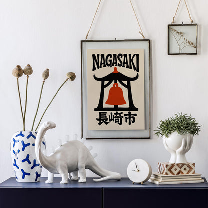 Nagasaki Japan Travel Poster