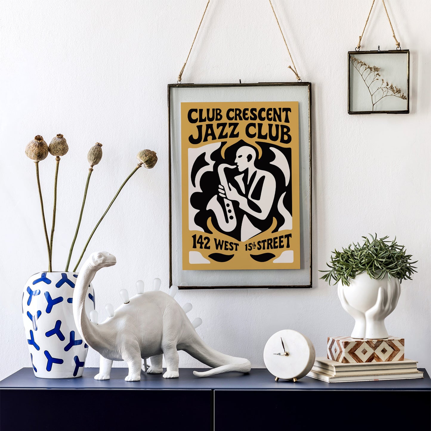 Crescent Jazz Club Night Poster