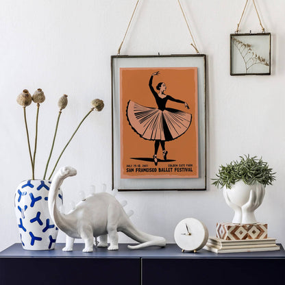 San Francisco Ballet Festival Wall Art Print