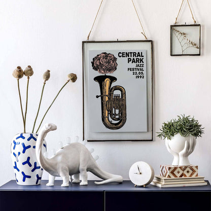 Central Park Jazz Poster Print