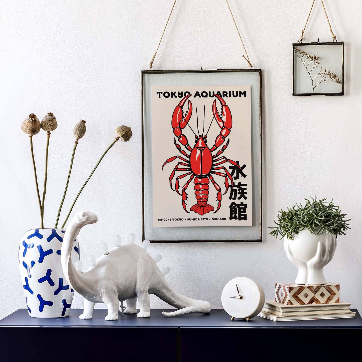 Tokyo Lobster Poster Print