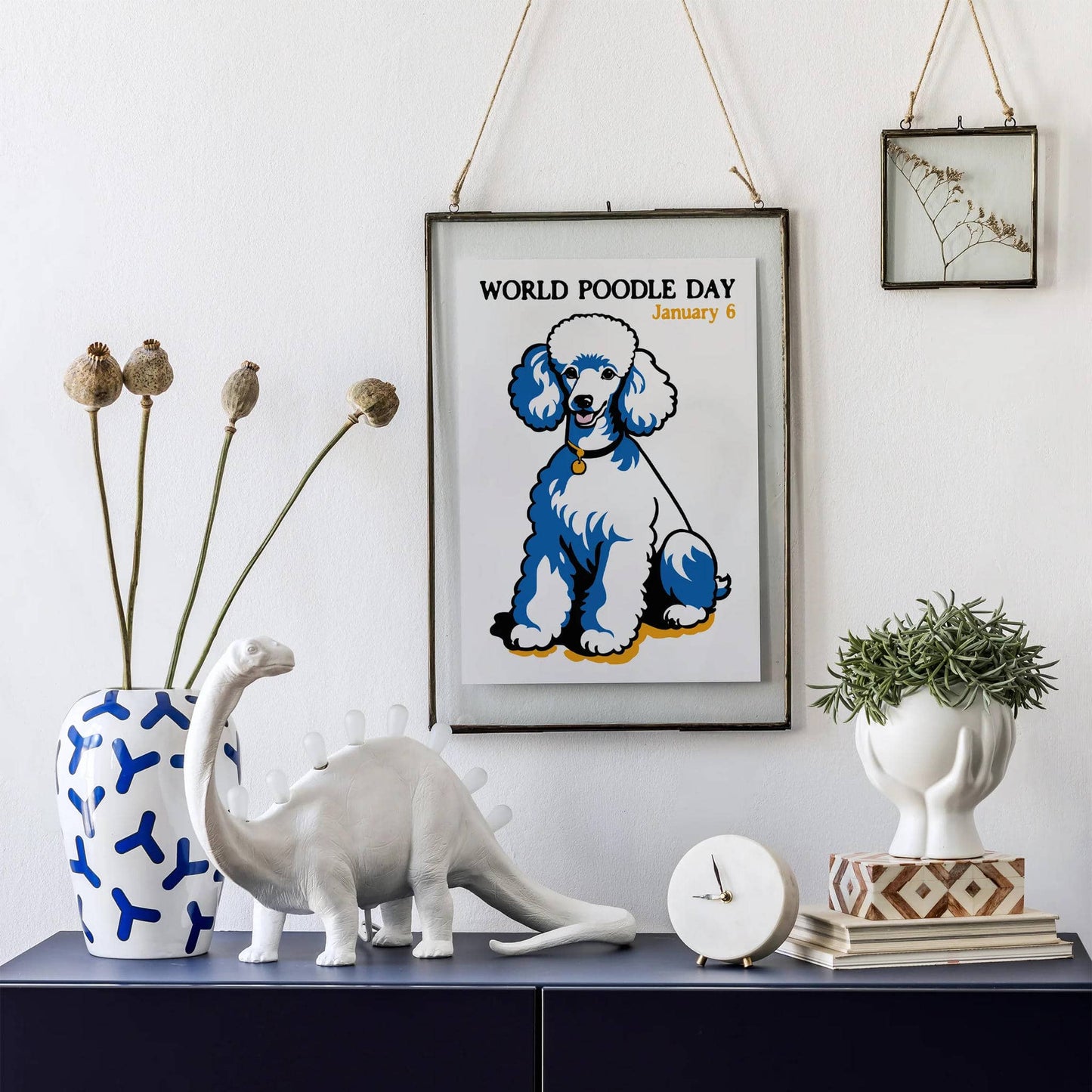 World Poodle Day Poster Print