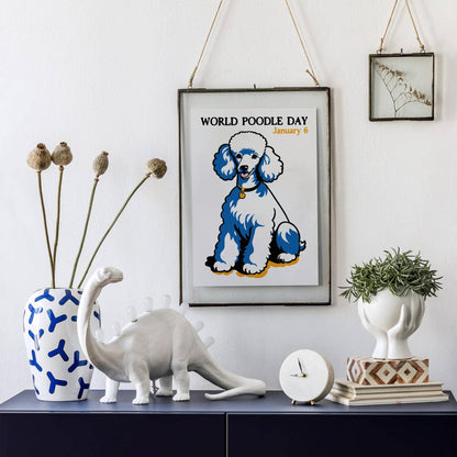 World Poodle Day Poster Print