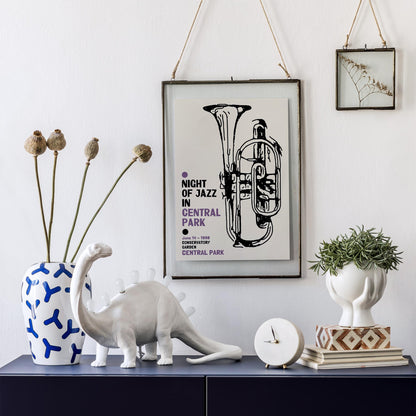 Night Of Jazz Poster Print