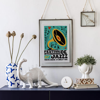 Festival Jazz Poster Print