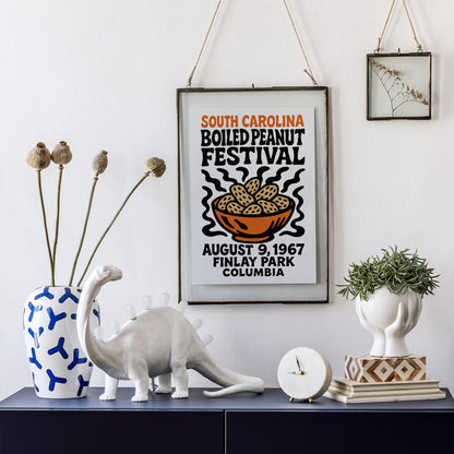 Boiled Peanut Festival Poster