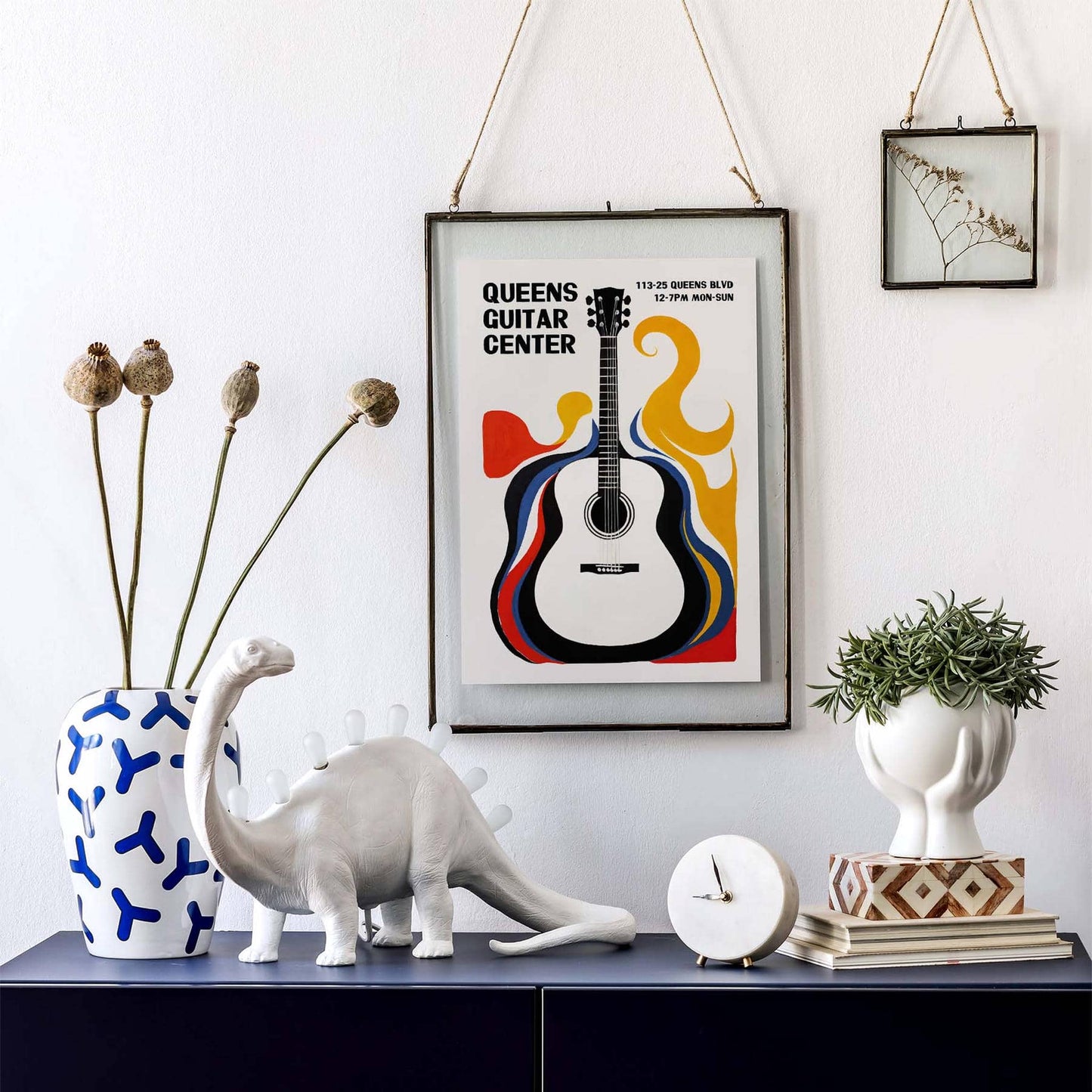 Queens Guitar Center Poster Print