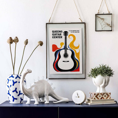 Queens Guitar Center Poster Print
