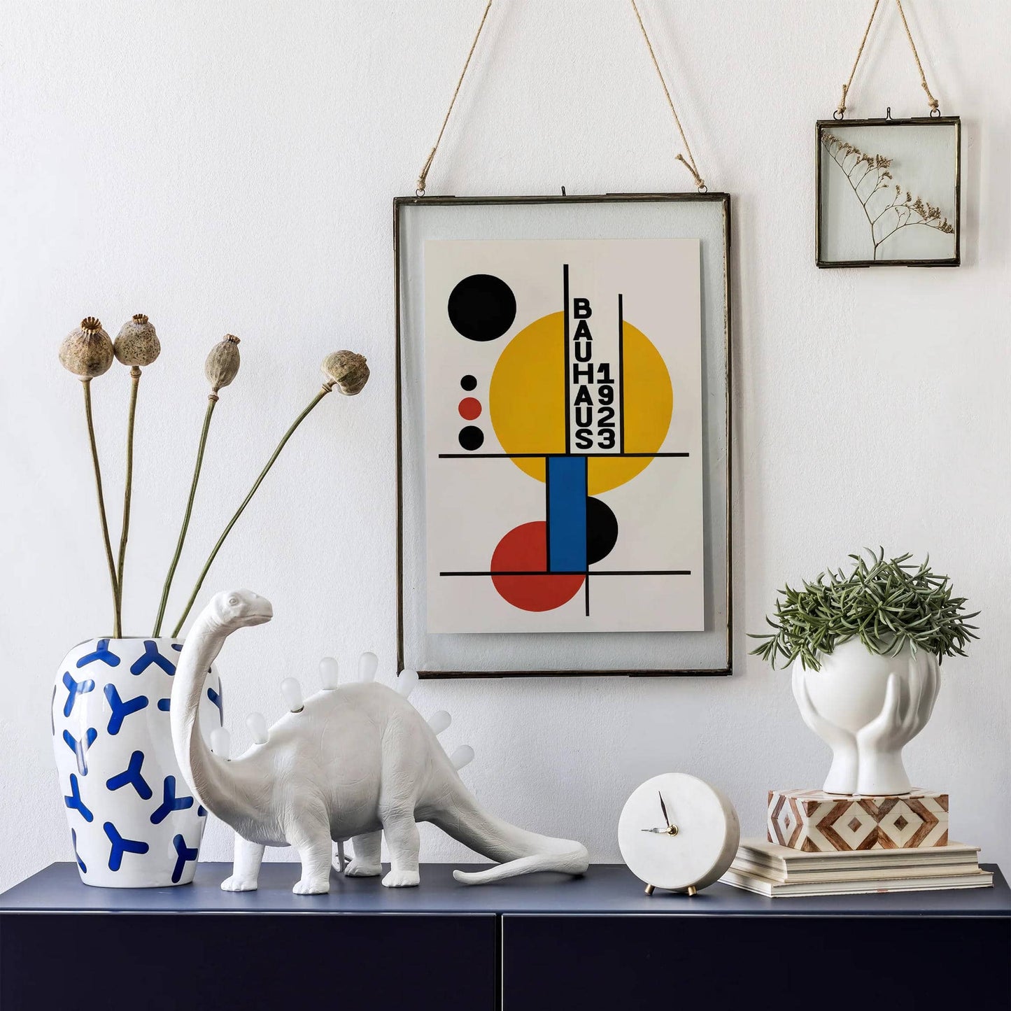 Bauhaus 1923 Geometric Shapes Poster