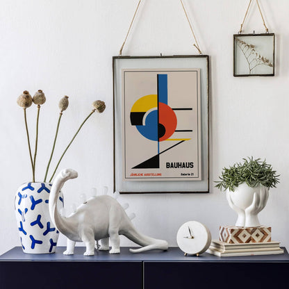 Bauhaus Exhibition German Poster