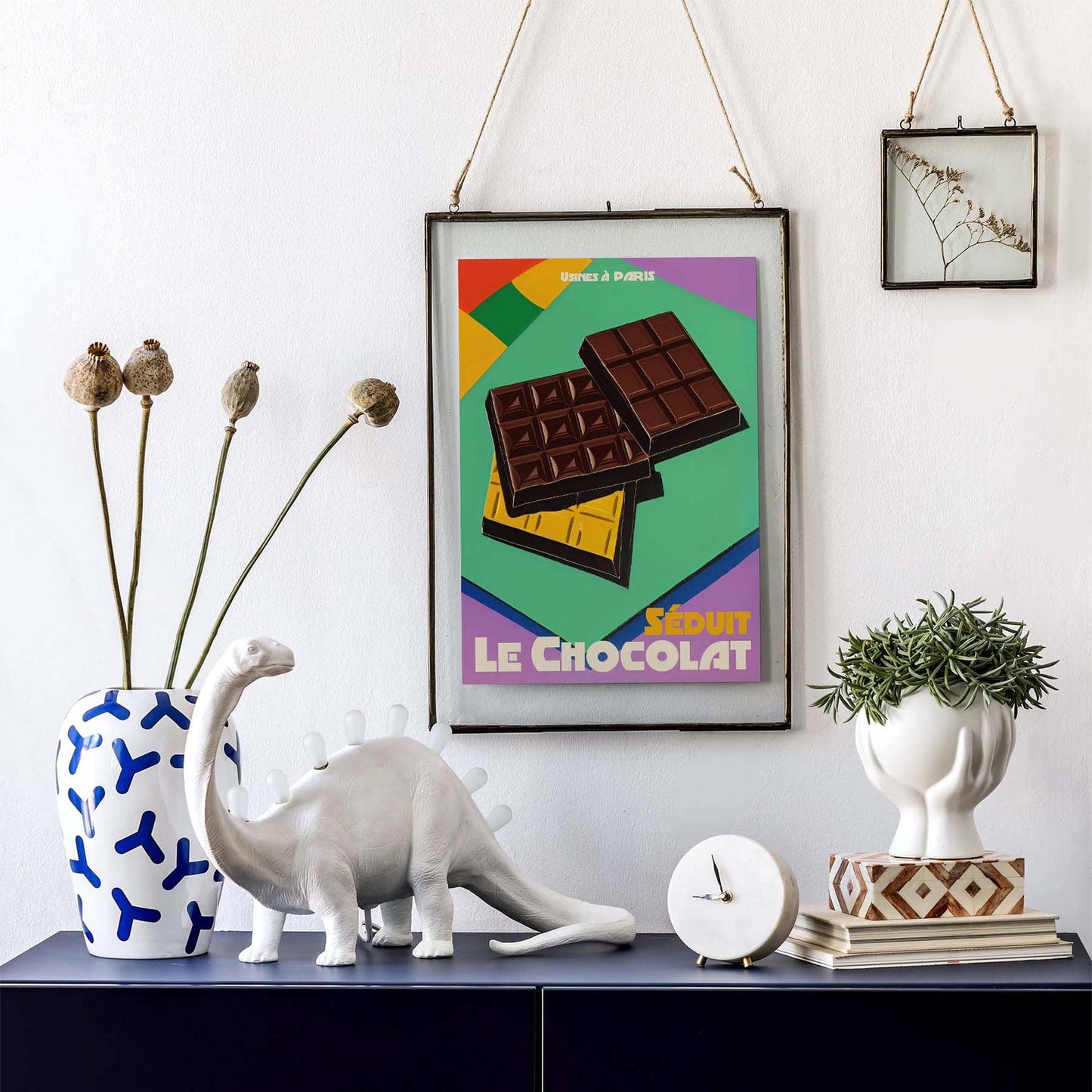Le Chocolat Paris Poster Print