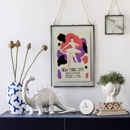 NYC Ballet Festival Art Print