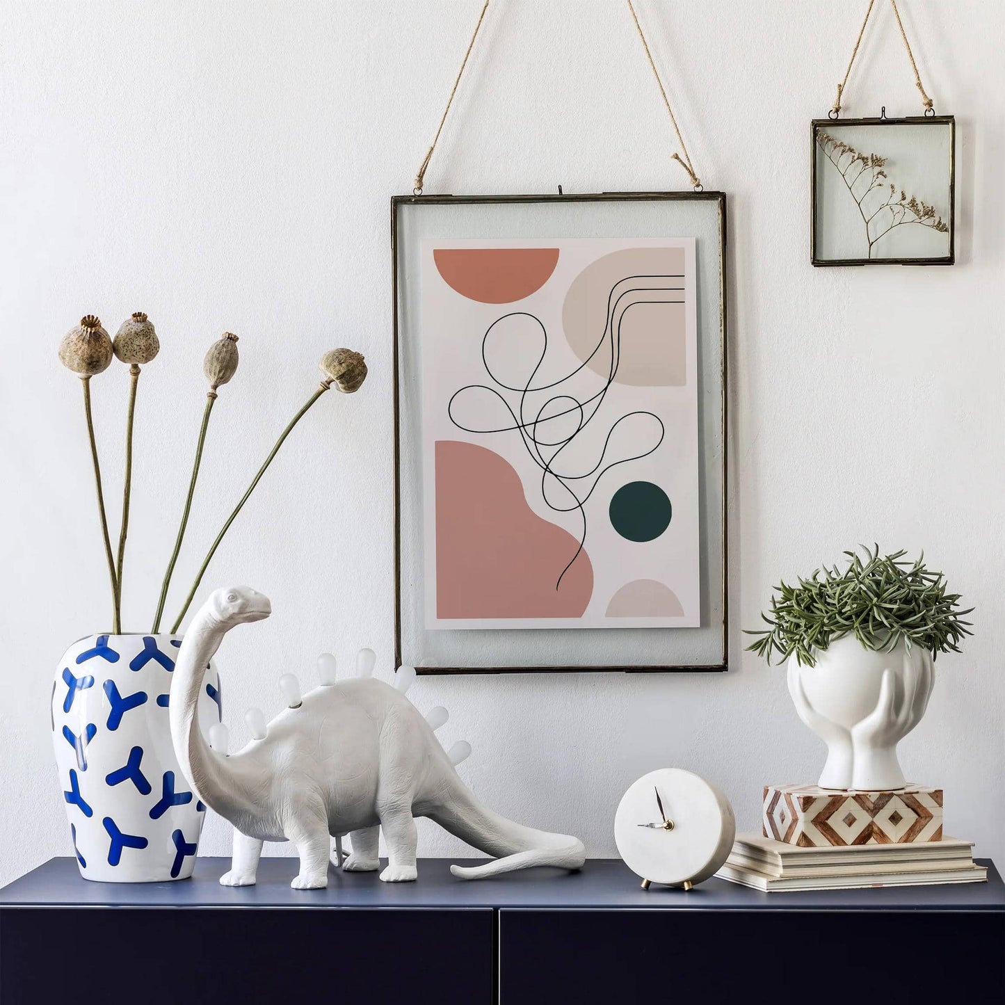 Neutral Aesthetic Line Art Print 2025