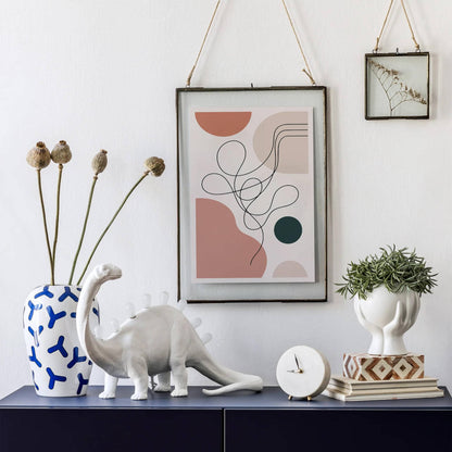 Neutral Aesthetic Line Art Print 2025