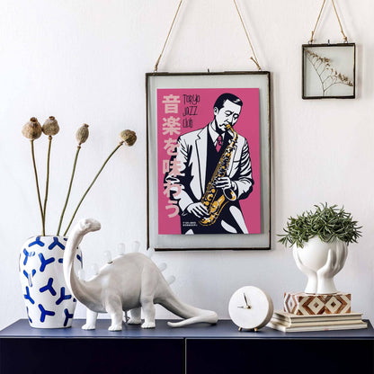 Tokyo Jazz Club Poster Print
