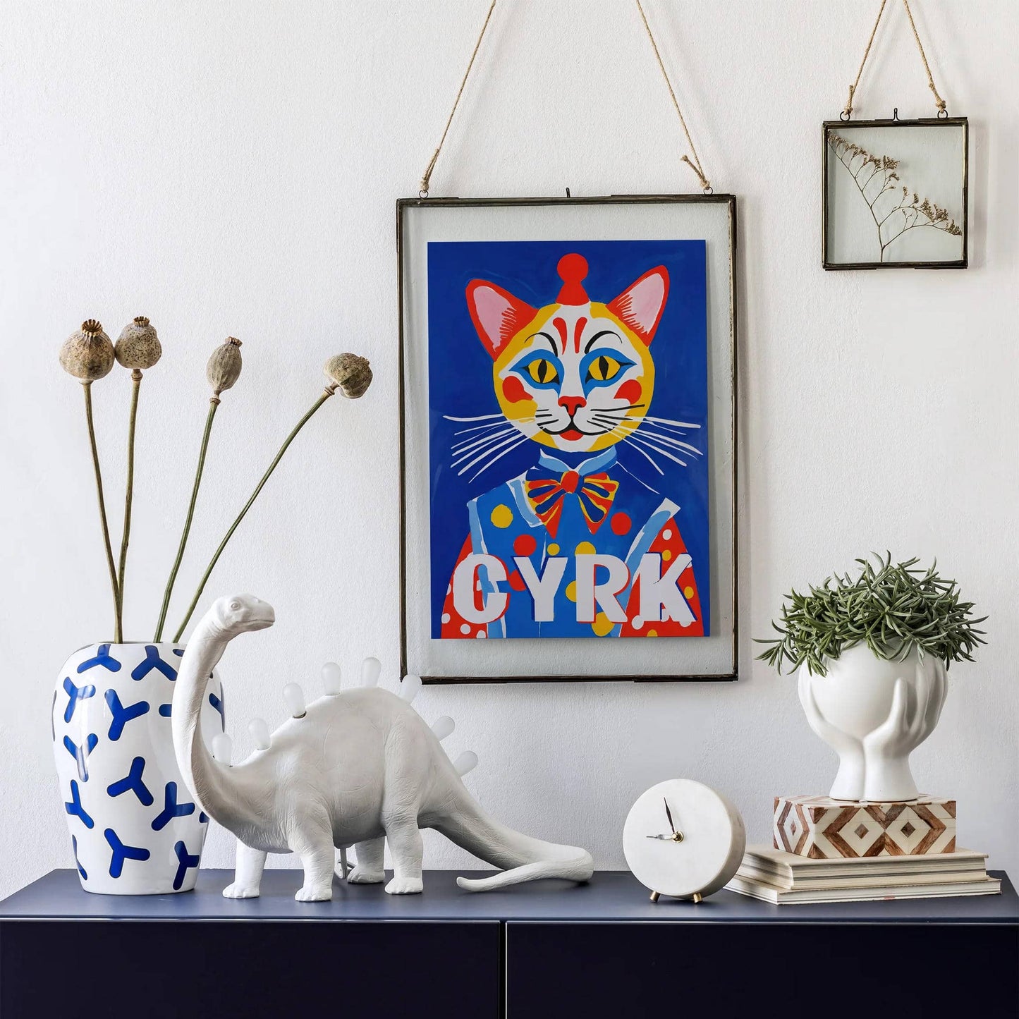Retro European Circus Poster Print