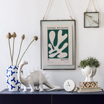 Master of Cut Outs Green Leaf Poster