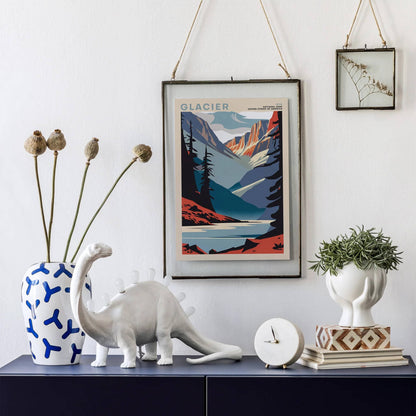 Glacier National Park Poster Print