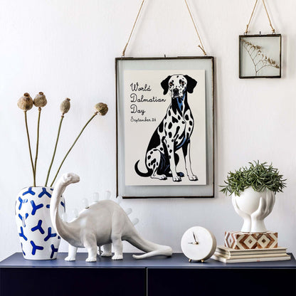 Dalmatian Celebration Poster Print