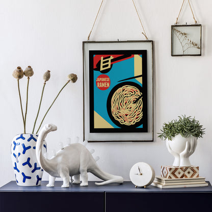 Vintage Japanese Ramen Poster