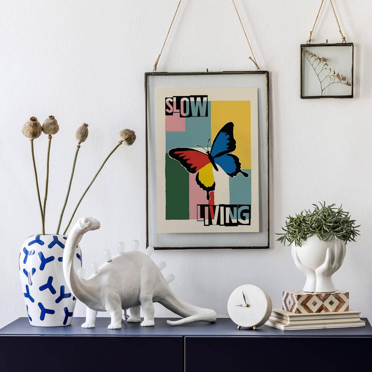Slow Living Inspirational Wall Art