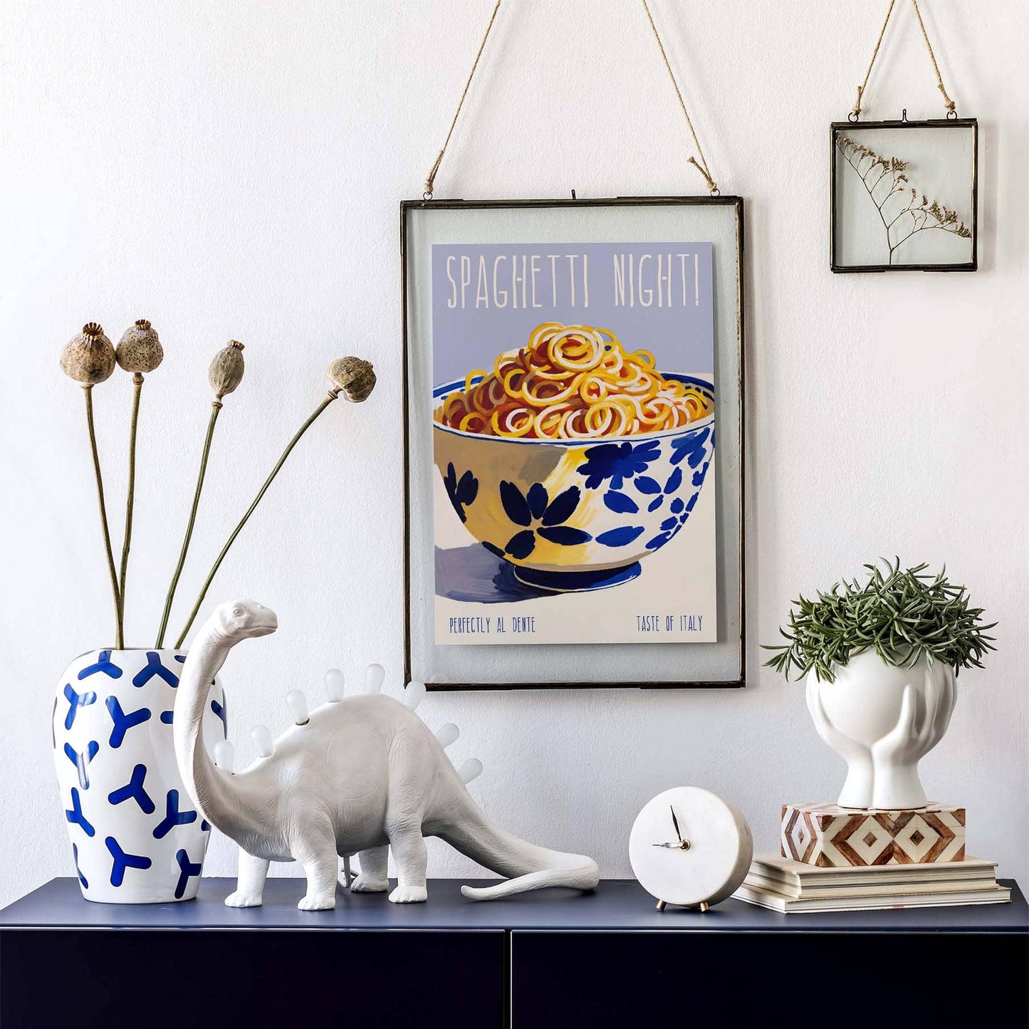 Spaghetti Night Poster Print