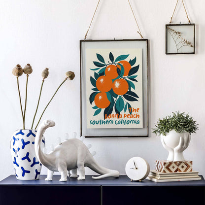 California Peach Wall Art