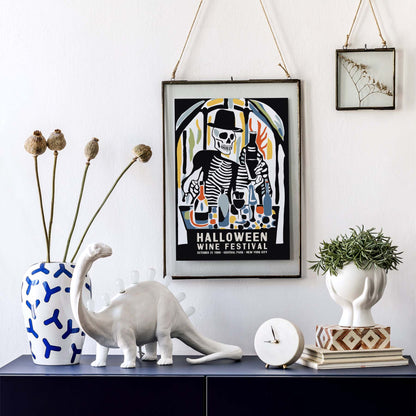 Halloween Wine Festival Poster Print