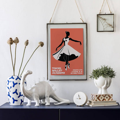 Tokyo Ballet Academy Ballerina Wall Art